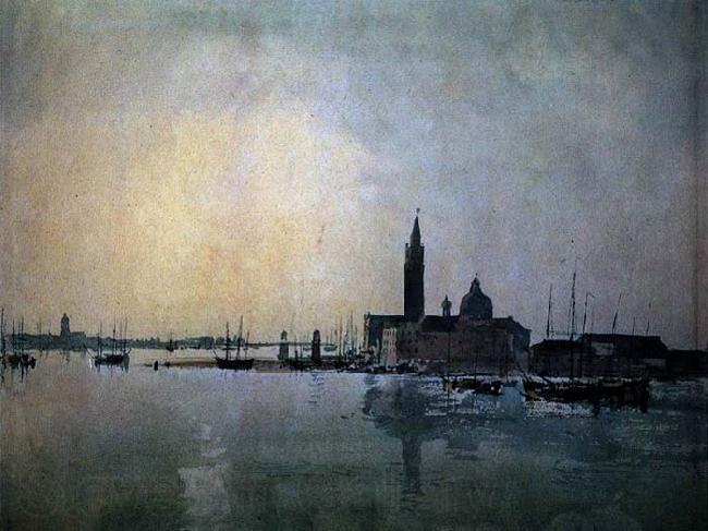 Joseph Mallord William Turner San Giorgio Maggiore at Dawn Norge oil painting art